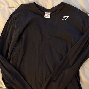 Gymshark Charcoal Long Sleeve Men's Tee